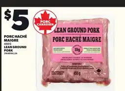 Provigo LEAN GROUND PORK, 450 G offer