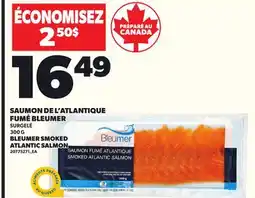 Provigo BLEUMER ATLANTIC SALMON, 300 G offer