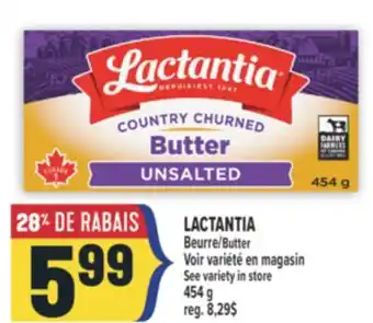 Marché Adonis LACTANTIA BEURRE | BUTTER offer