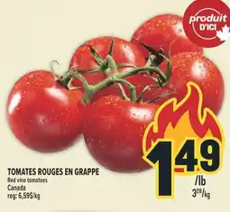 Marché Adonis TOMATES ROUGES EN GRAPPE | Red vine tomatoes offer