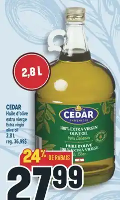 Marché Adonis CEDAR HUILE D'OLIVE EXTRA VIERGE | EXTRA VIRGIN OLIVE OIL offer