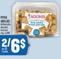 Marché Adonis PITAS GRILLÉS | GRILLED PITA offer