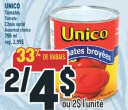 Marché Adonis UNICO Tomates | Tomato offer