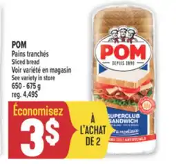 Marché Adonis POM Pains tranchés | Sliced bread offer