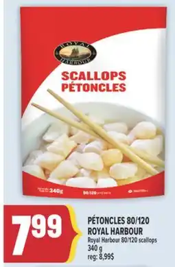 Marché Adonis PÉTONCLES 80/120 ROYAL HARBOUR | Royal Harbour 80/120 scallops offer