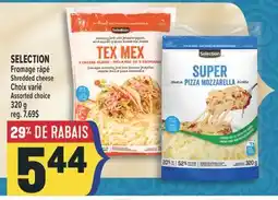 Marché Adonis SELECTION FROMAGE RÂPÉ | SHREDDED CHEESE offer