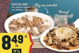 Marché Adonis PLATS DU JOUR offer