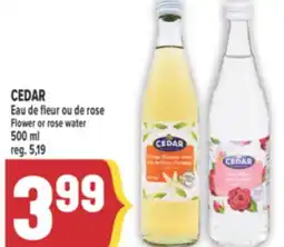 Marché Adonis CEDAR EAU DE FLEUR OU DE ROSE | FLOWER OR ROSE WATER offer