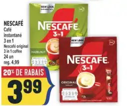 Marché Adonis NESCAFÉ Café instantané | Nescafé original coffee offer
