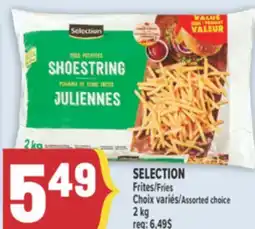 Marché Adonis SELECTION Frites | Fries offer