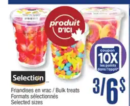 Jean Coutu SELECTION Bulk treats offer