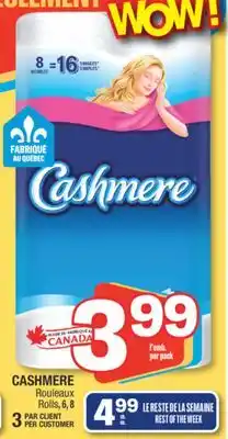 Jean Coutu CASHMERE offer