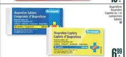 Jean Coutu PERSONNELLE Ibuprofen Caplets or tablets offer