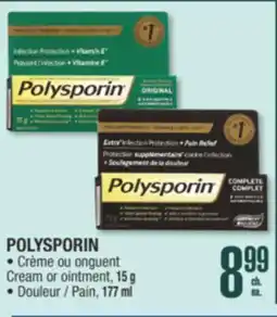 Jean Coutu POLYSPORIN Cream or ointment offer