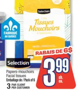 Jean Coutu SELECTION Facial tissues offer