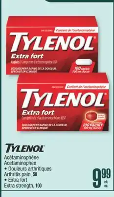 Jean Coutu TYLENOL Acetaminophen offer