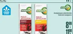 Jean Coutu ANTIPHLOGISTINE Selected topical analgesic gels offer