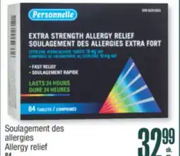 Jean Coutu Personnelle Allergy relief offer
