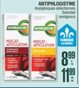 Jean Coutu ANTIPHLOGISTINE Selected analgesics offer
