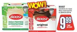 Jean Coutu BOOST Meal replacements offer