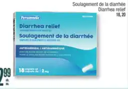 Jean Coutu PERSONNELLE Diarrhea relief offer