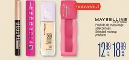 Jean Coutu MAYBELLINE NEW YORK Selected makeup products offer