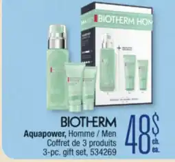 Jean Coutu BIOTHERM Aquapower, Men 3-pc. gift set offer