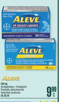 Jean Coutu ALEVE 220 mg Analgesic offer