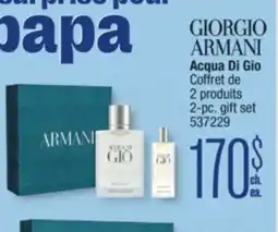 Jean Coutu GIORGIO ARMANI Acqua Di Gio 2-pc. gift set offer
