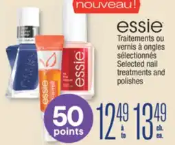 Jean Coutu ESSIE Selected nail treatments and polishes offer