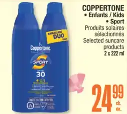 Jean Coutu COPPERTONE Selected suncare products offer