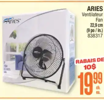 Jean Coutu ARIES Fan offer