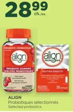 Proxim ALIGN Selected probiotics offer