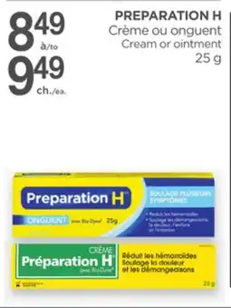 Proxim PREPARATION H Cream or ointment offer
