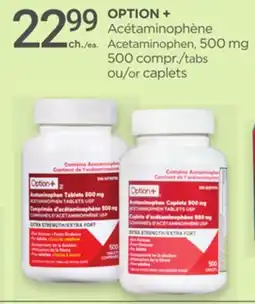 Proxim OPTION+ Acetaminophen, 500 mg offer