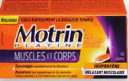 Proxim MOTRIN PLATINE Muscle and body offer
