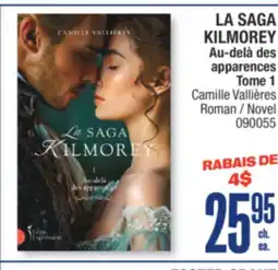 Jean Coutu LA SAGA KILMOREY Au-delà des apparences Tome 1 offer