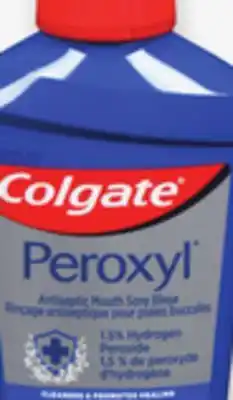 Proxim COLGATE PEROXYL Antiseptic mouth rinse offer