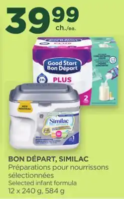 Proxim BON DÉPART, SIMILAC offer