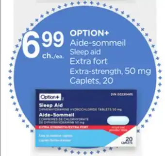 Proxim OPTION+ Sleep aid Extra-strength offer