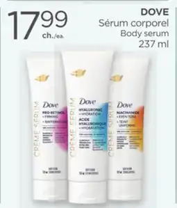 Proxim DOVE Body serum offer