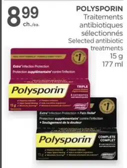 Proxim POLYSPORIN Selected antibiotic treatments offer