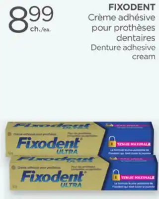 Proxim FIXODENT Denture adhesive cream offer