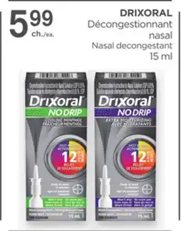 Proxim DRIXORAL Nasal decongestant offer