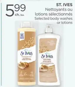Proxim ST. IVES Selected body washes or lotions offer