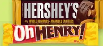 Proxim HERSHEY'S Selected chocolate bars offer