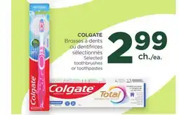 Proxim COLGATE Selected toothbrushes or toothpastes offer