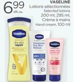 Proxim VASELINE lotions, Hand cream offer