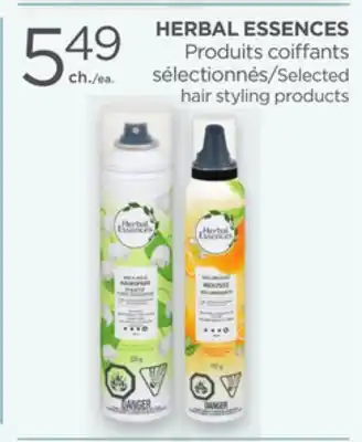 Proxim HERBAL ESSENCES Selected hair styling products offer