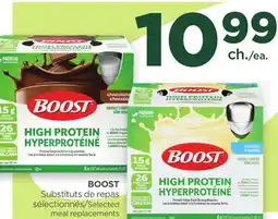 Proxim BOOST Selected meal replacements offer